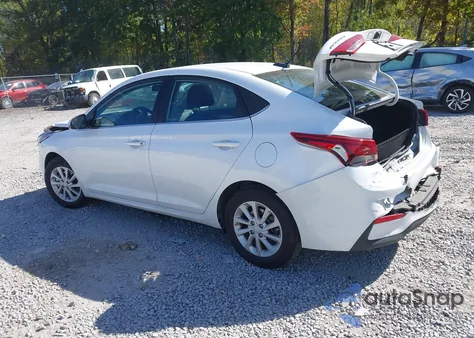2022 Hyundai Accent Sel из США, поврежденный, VIN 3KPC24A6XNE180524